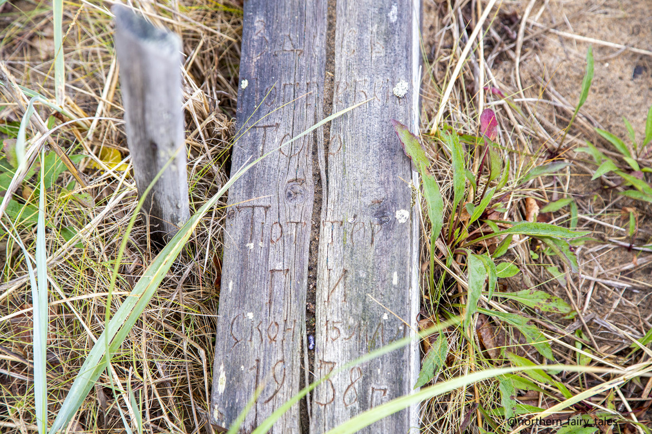 As a small add-on to the previous two posts about the Kuzomen cemetery