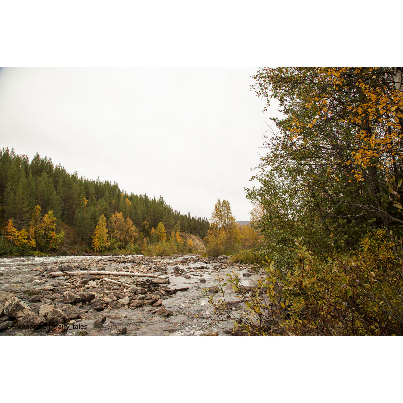 Autumn on the Kola Peninsula: The Kolvitsa Waterfall