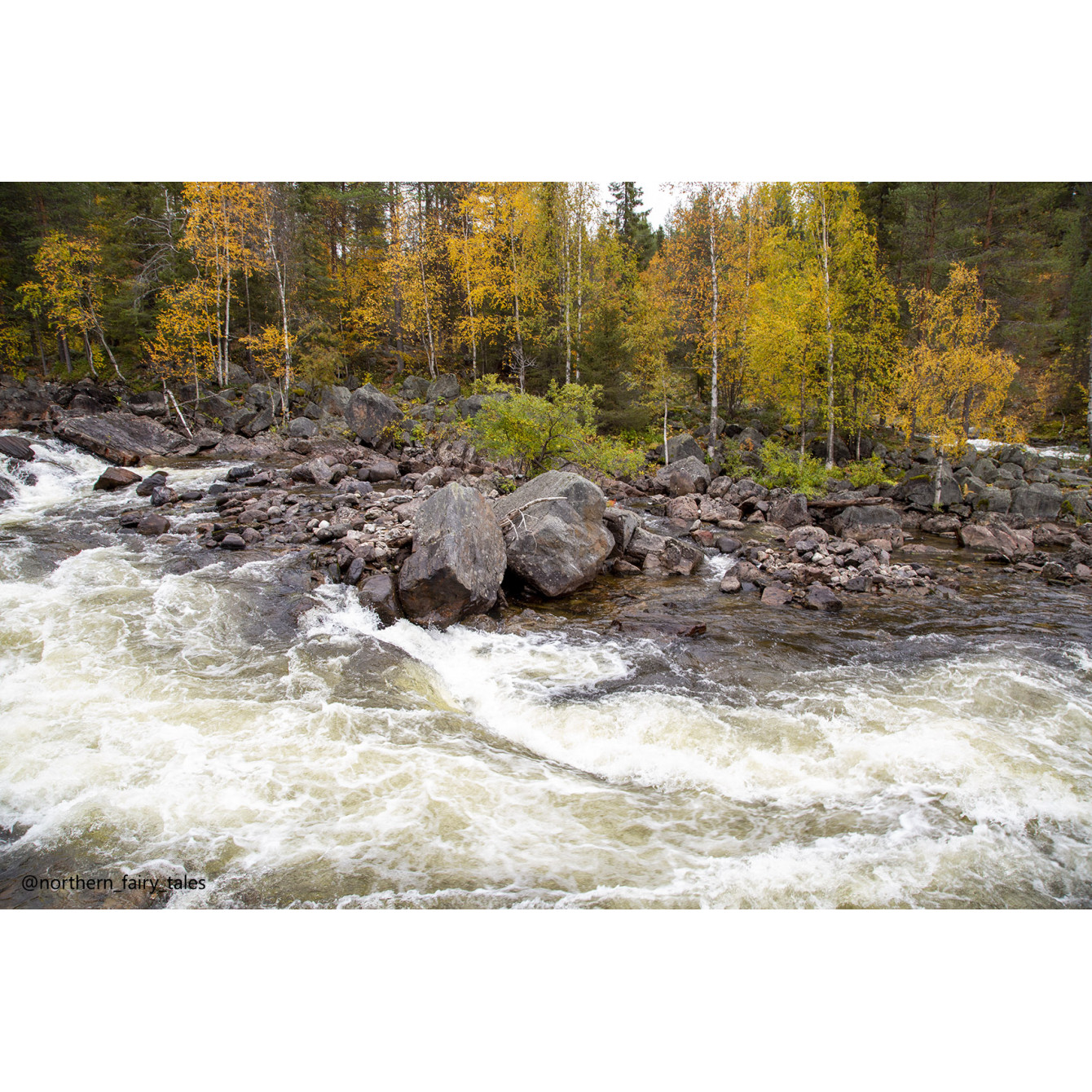 Autumn on the Kola Peninsula: The Kolvitsa Waterfall